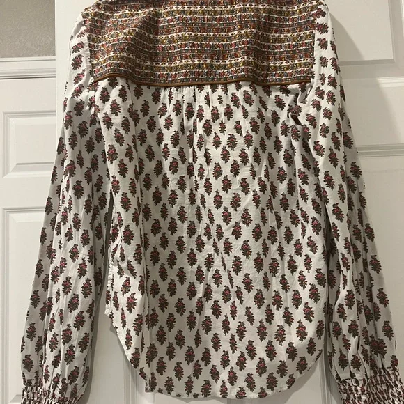 New with Tags Veronica Beard Alivia Floral Print Blouse Size 8 - Picture 4 of 8